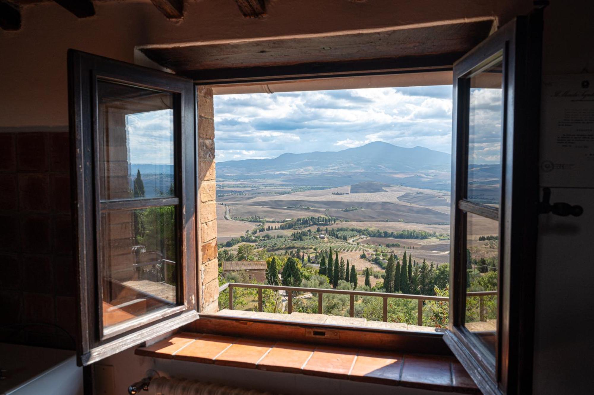 Artistica Pienza - Breathtaking Val D'Orcia View Leilighet Eksteriør bilde